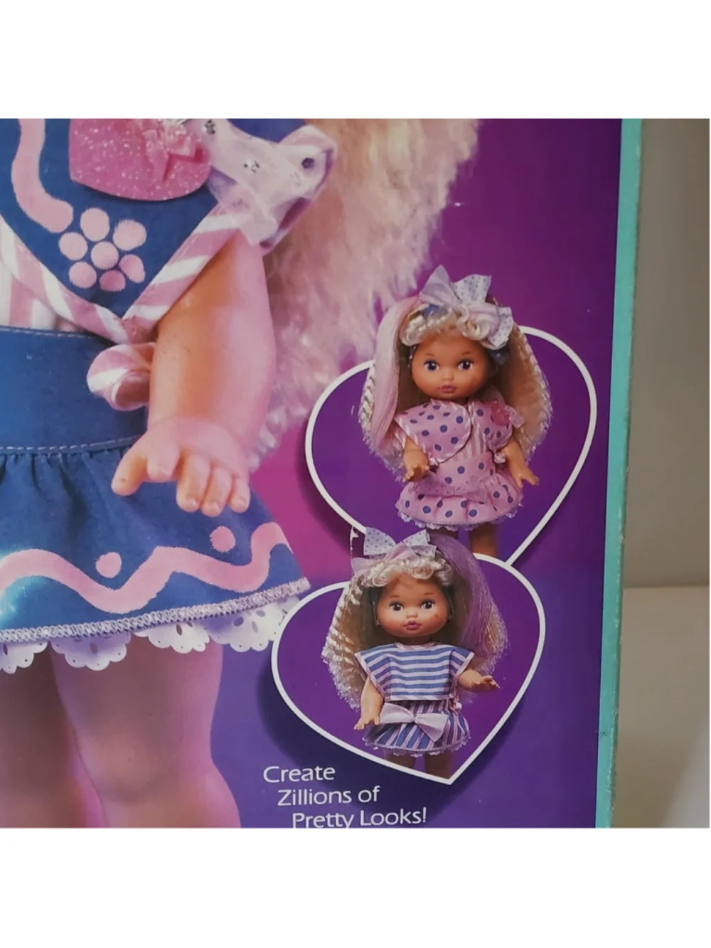 Vintage 1989 Mattel Lil Miss Dress Up Doll 4097 Brand New In Box NIB 80s Rare